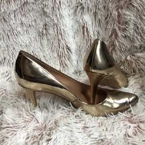 INC Gold Heels